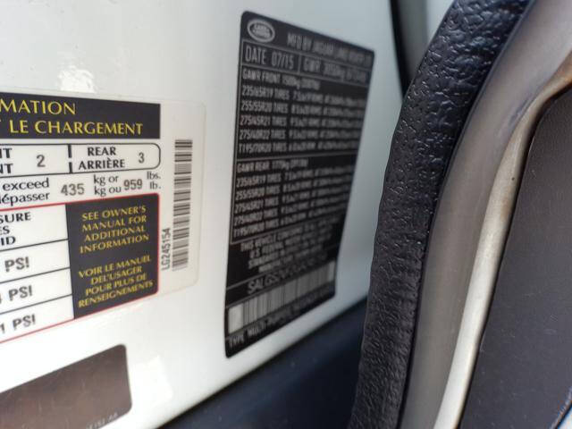 2016 Land Rover Range Rover HSE