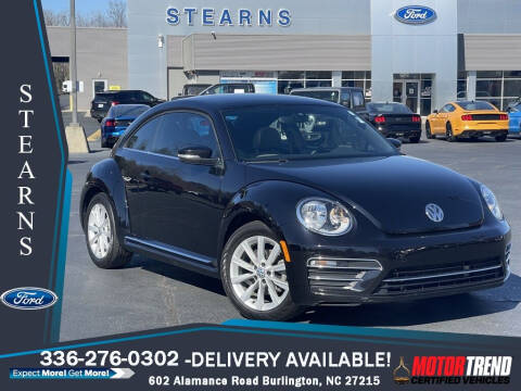 2018 Volkswagen Beetle for sale at Stearns Ford in Burlington NC