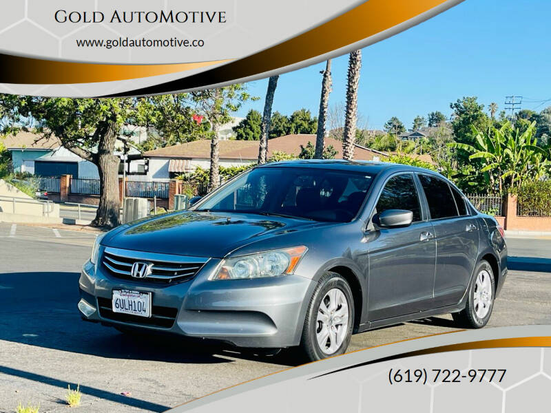 2011 Honda Accord for sale at Gold AutoMotive in San Diego CA