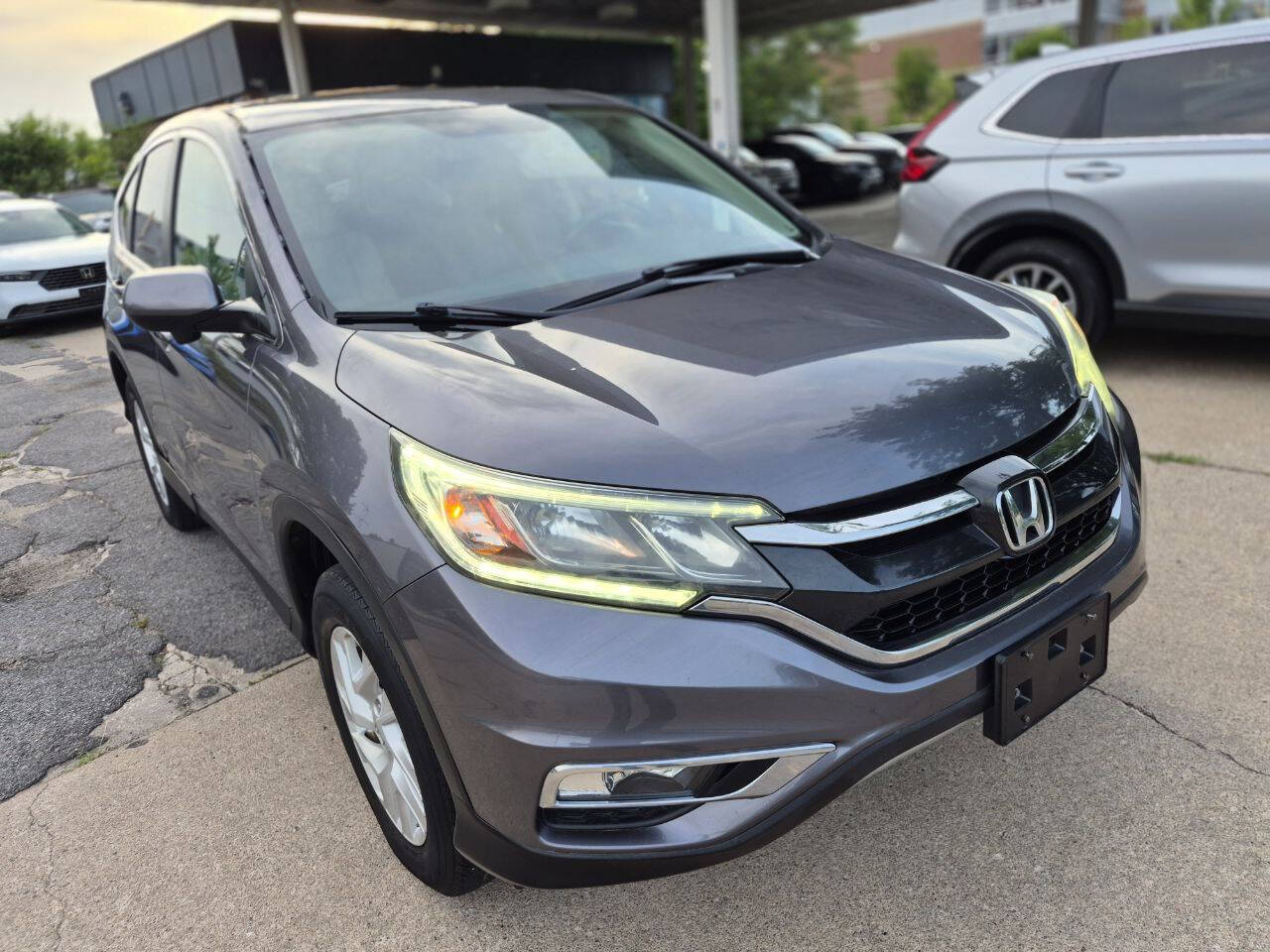 Gray 2016 Honda CR-V EX EX 4dr SUV 1