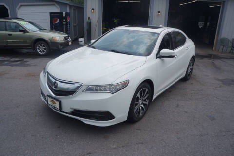 2015 Acura TLX for sale at Autos By Joseph Inc in Highland NY