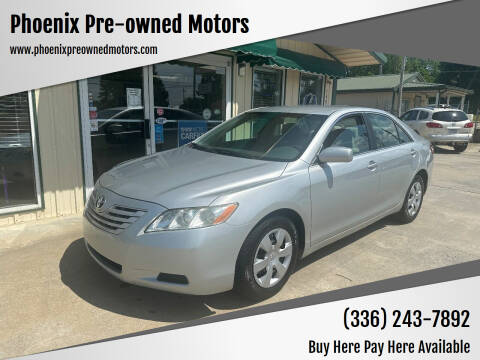 2007 Toyota Camry for sale at Phoenix Pre-owned Motors in Lexington NC