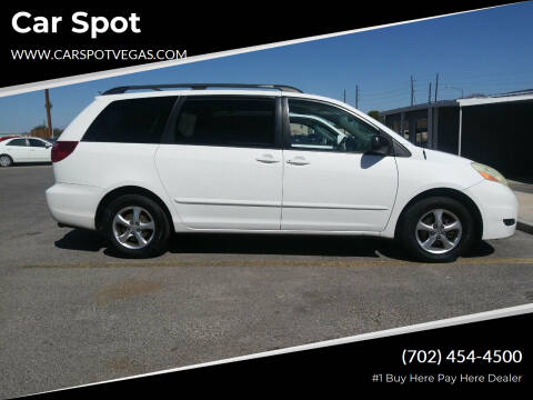 2006 Toyota Sienna for sale at Car Spot in Las Vegas NV