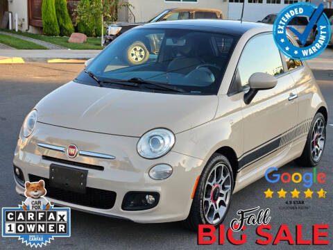 2012 FIAT 500 for sale at Gold Coast Motors in Lemon Grove CA