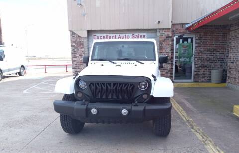 2018 Jeep Wrangler JK for sale at Excellent Auto Sales in Grand Prairie TX