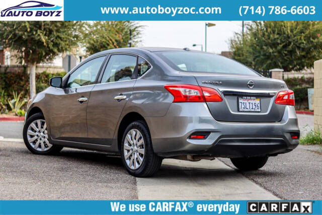 2016 Nissan Sentra for sale at Auto Boyz in Garden Grove, CA