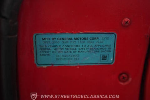 1972 Chevrolet Corvette