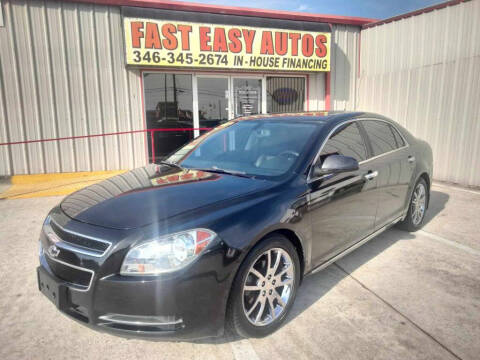 2011 Chevrolet Malibu for sale at Fast Easy Autos in Humble TX