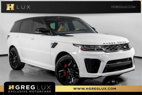 2022 Land Rover Range Rover Sport for sale at HGREG LUX EXCLUSIVE MOTORCARS in Pompano Beach FL