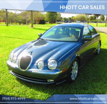 2001 Jaguar S-Type for sale at HHOTT CAR SALES in Deerfield Beach FL