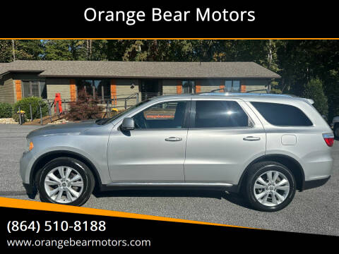2012 Dodge Durango for sale at Orange Bear Motors in Landrum SC