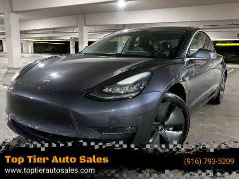 2019 Tesla Model 3 for sale at Top Tier Auto Sales in Sacramento CA