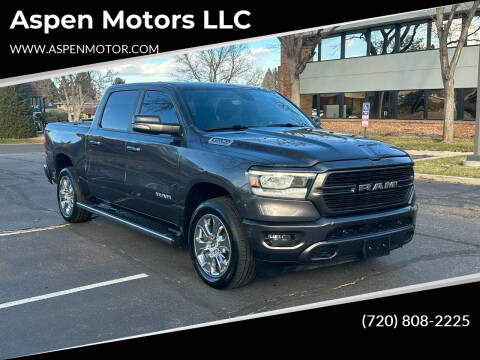 2019 RAM 1500 for sale at Aspen Motors LLC in Denver CO