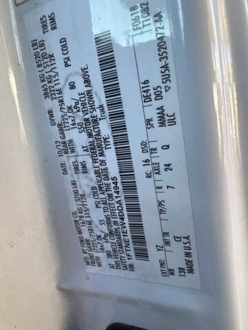 2013 Ford E-Series E-150