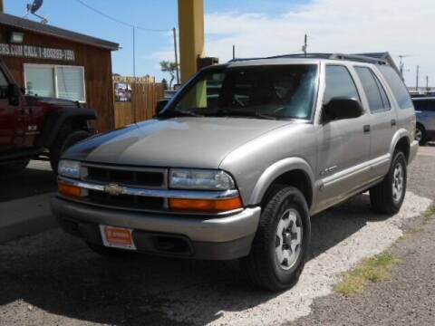 2002 Chevrolet Blazer for sale at High Plaines Auto Brokers LLC in Peyton CO