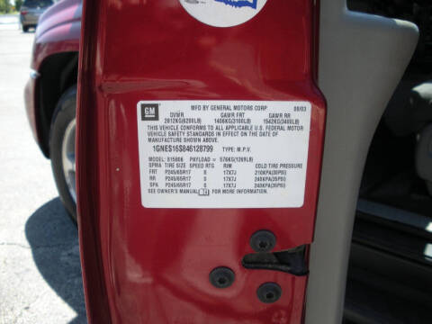 2004 Chevrolet TrailBlazer EXT LS