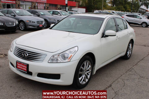 2008 Infiniti G35 for sale at Your Choice Autos - Waukegan in Waukegan IL
