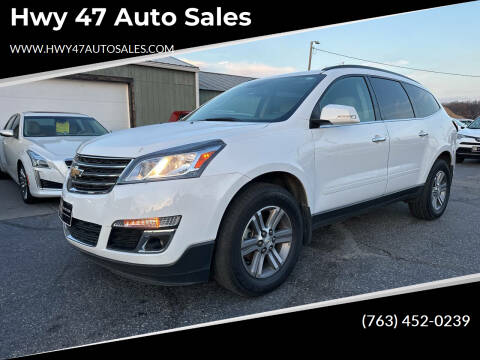 2017 Chevrolet Traverse for sale at Hwy 47 Auto Sales in Saint Francis MN