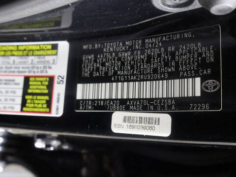 2024 Toyota Camry SE