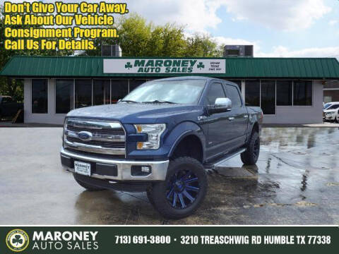 2016 Ford F-150 for sale at Maroney Auto Sales in Humble TX
