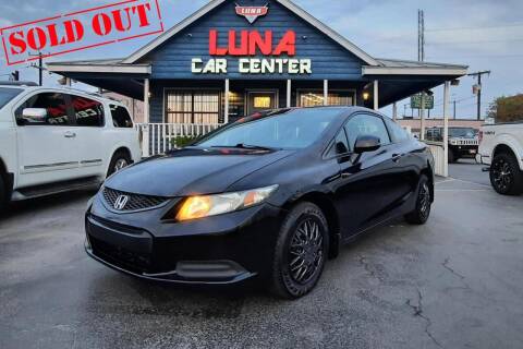 2013 Honda Civic for sale at LUNA CAR CENTER in San Antonio TX