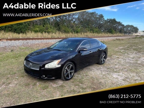 2011 Nissan Maxima for sale at A4dable Rides LLC in Haines City FL