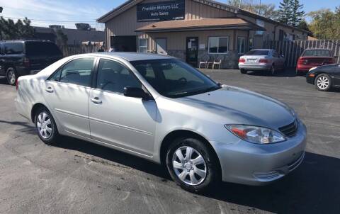 2002 Toyota Camry for sale at Franklin Motors in Franklin WI