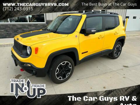 2016 Jeep Renegade for sale at The Car Guys RV & Auto in Atlantic IA