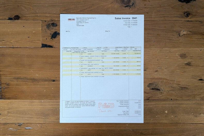 2024 Chevrolet Camaro