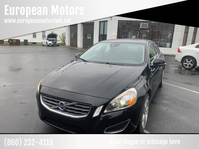 2012 Volvo S60 for sale at European Motors in West Hartford CT