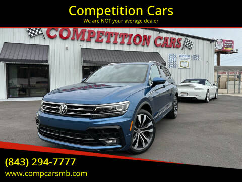 2018 Volkswagen Tiguan for sale at Competition Cars in Myrtle Beach SC