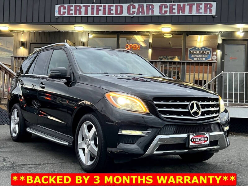 2015 Mercedes-Benz M-Class for sale at CERTIFIED CAR CENTER in Fairfax VA