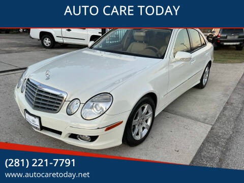 2008 Mercedes-Benz E-Class for sale at AUTO CARE TODAY in Spring TX