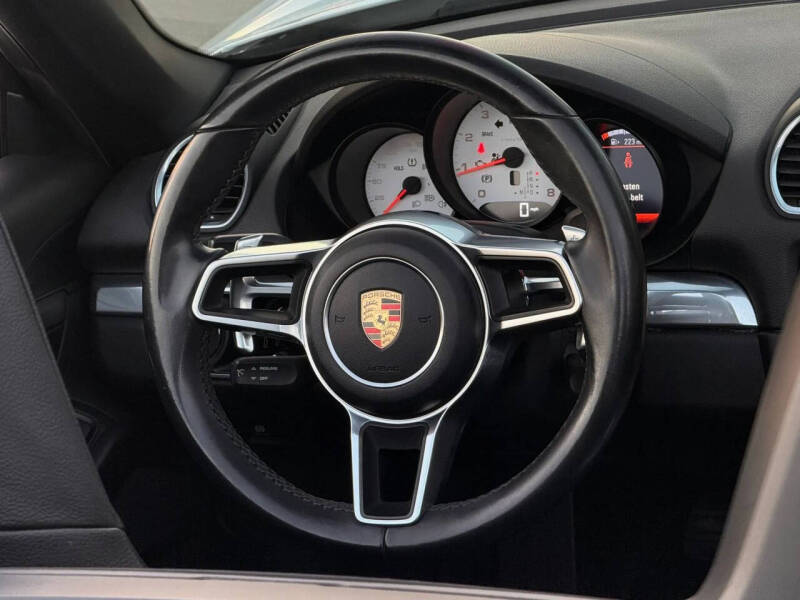 2017 Porsche 718 Boxster