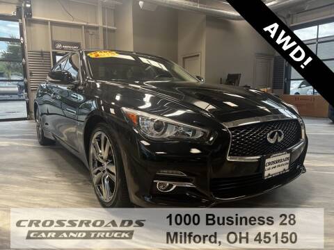 2015 Infiniti Q50 for sale at Crossroads Car & Truck in Milford OH