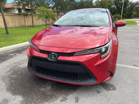 2021 Toyota Corolla for sale at Eden Cars Inc in Hollywood FL