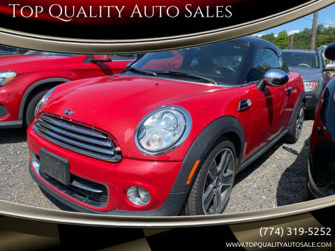 2015 MINI Coupe for sale at Top Quality Auto Sales in Westport MA