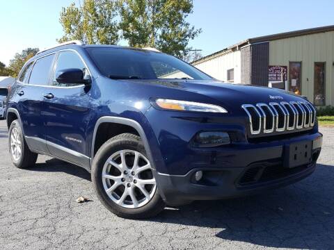 2015 Jeep Cherokee for sale at GLOVECARS.COM LLC in Johnstown NY