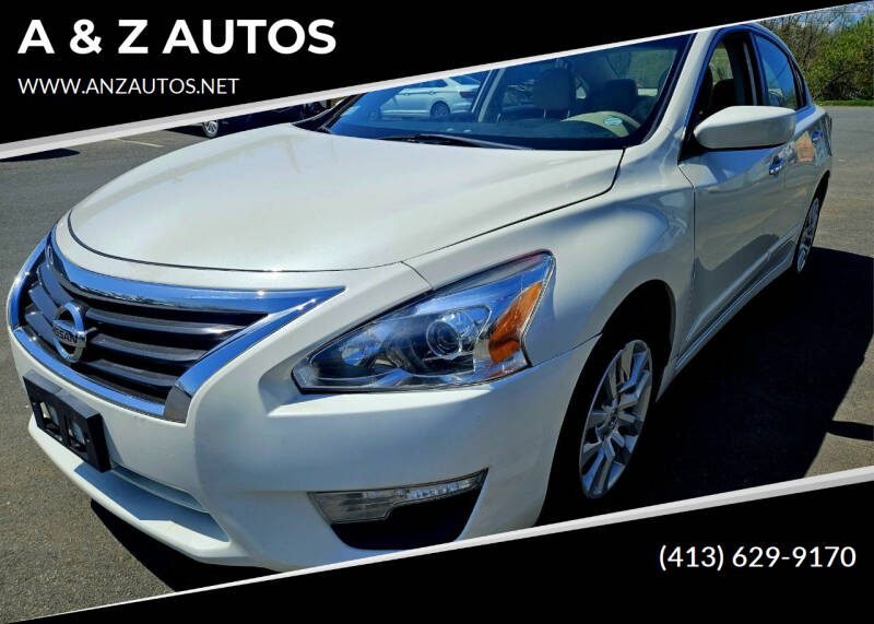 2015 Nissan Altima for sale at A & Z AUTOS in Westfield MA