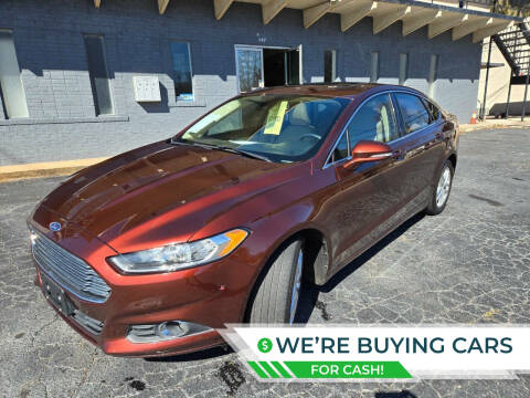 2015 Ford Fusion for sale at Budget Cars Of Greenville in Greenville SC