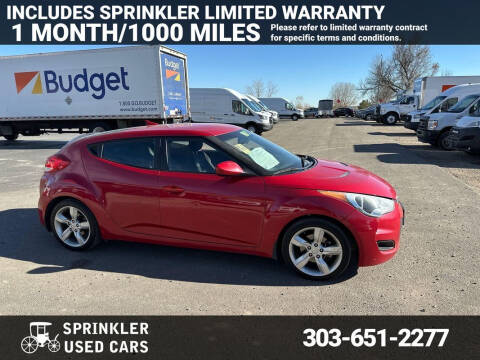 2013 Hyundai Veloster for sale at Sprinkler Used Cars in Longmont CO