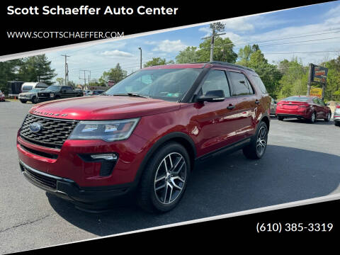 2018 Ford Explorer for sale at Scott Schaeffer Auto Center in Birdsboro PA