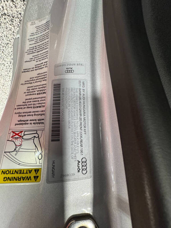 2012 Audi TTS 2.0T quattro Premium Plus