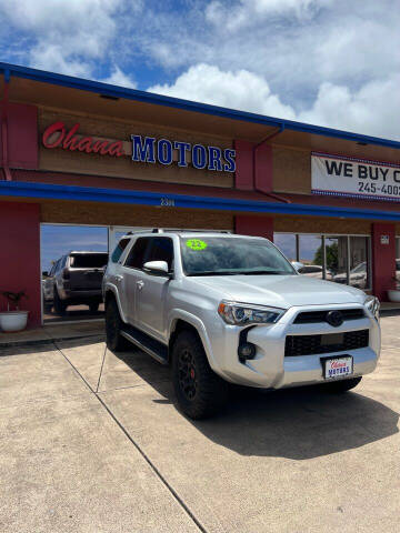 2022 Toyota 4Runner for sale at Ohana Motors - Lifted Vehicles in Lihue HI