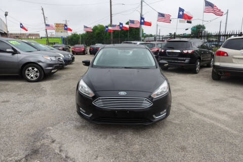 2018 Ford Focus for sale at Icon Auto Sales in Houston TX