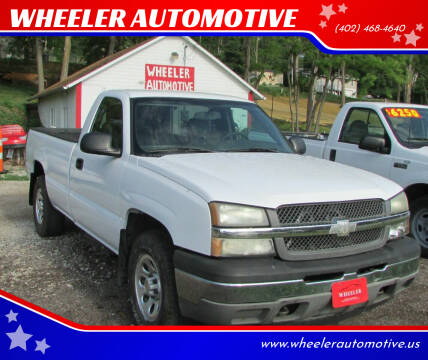 2005 Chevrolet Silverado 1500 for sale at WHEELER AUTOMOTIVE in Fort Calhoun NE
