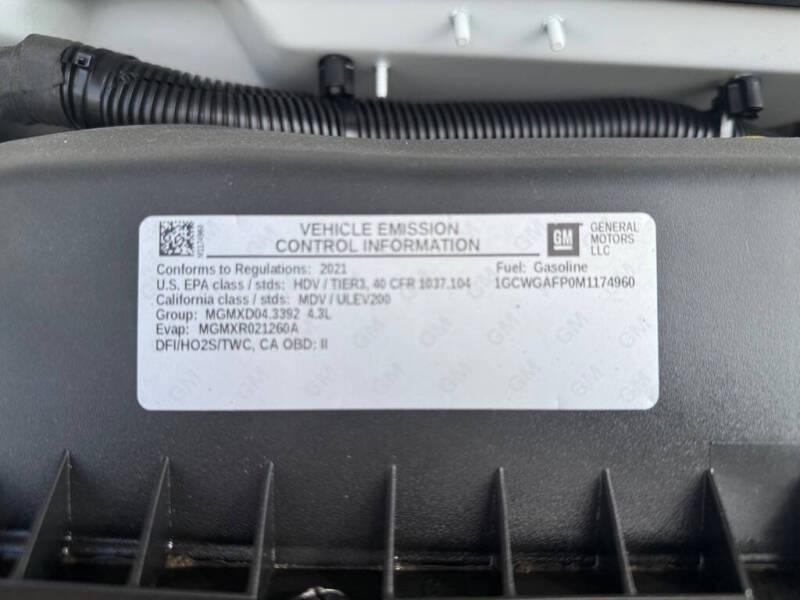 2021 Chevrolet Express 2500