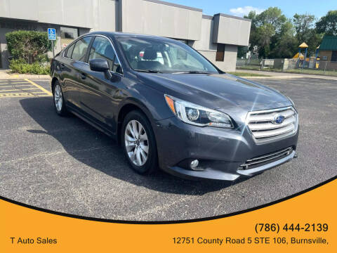 2015 Subaru Legacy for sale at T AUTO SALES LLC in Burnsville MN
