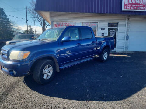 2006 Toyota Tundra for sale at Maximum Auto Group II INC in Cortland OH