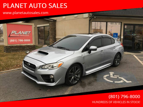 2017 Subaru WRX for sale at PLANET AUTO SALES in Lindon UT
